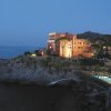 nocturnal view of the tower and bay